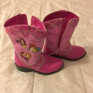 Little girls princess boots